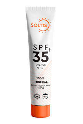 % 100 Mineral Güneş Koruyucu Krem SPF 35+ Pa++++ , 50 ml - 1