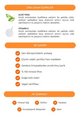 % 100 Mineral Güneş Koruyucu Krem SPF 35+ Pa++++ , 50 ml - 4