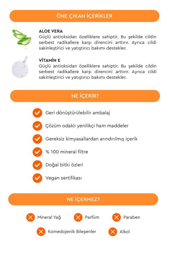 % 100 Mineral Güneş Koruyucu Krem SPF 35+ Pa++++ , 50 ml - 4