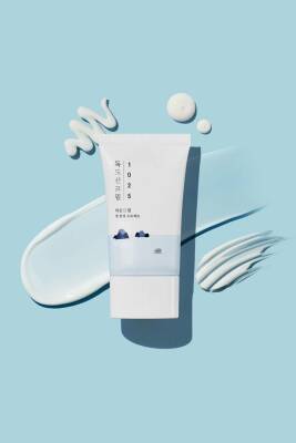 1025 Dokdo Sunscreen (KORENDY) Leke Karşıtı Bakım Yapan Yeşil Çaylı Güneş Kremi 50ml - 2
