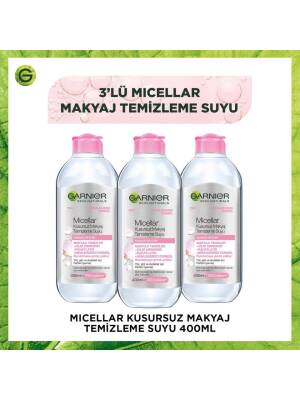 3lü Garnier Micellar Kusursuz Makyaj Temizleme Suyu 200ml - 1