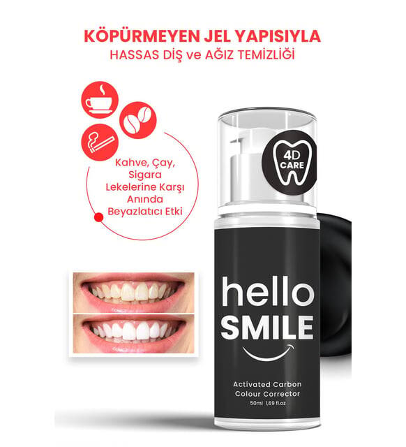 Aktif Karbonlu 4d Beyazlatıcı Diş Jeli - 2