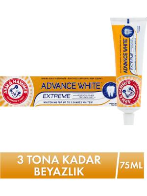 Arm & Hammer Advance White Diş Macunu 75 ml 3 Tona Kadar Beyazlatıcı Etki