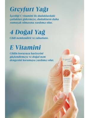 B-good Nemlendirici Dudak Balmı Greyfurt 12 ml - 3