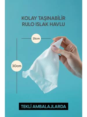 Baby - 50 Paket – Bebekler İçin Tek Kullanımlık Islak Havlu - 3