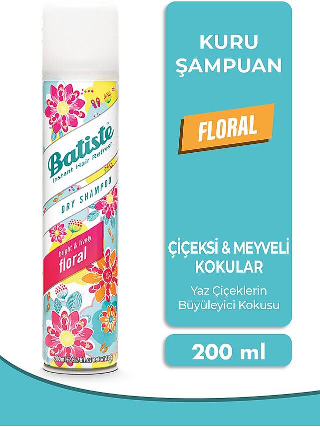 Batiste Kuru Şampuan Floral 200 ml - 1