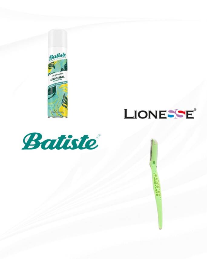 Batiste Original Kuru Şampuan 200 ml + Lionesse Kaş Usturası  - 1