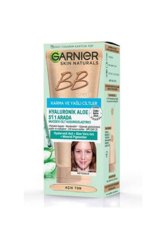 Bb Krem 50ml Hyaluronık Aloe Acık Ton - 1