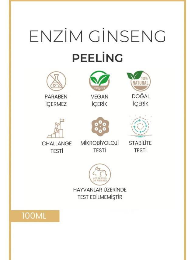 Beaute Attendue Enzim Gingseng Ölü Hücrelerden Arındırıcı, Aydınlatıcı, Ton Eşitleyici Peeling - 3