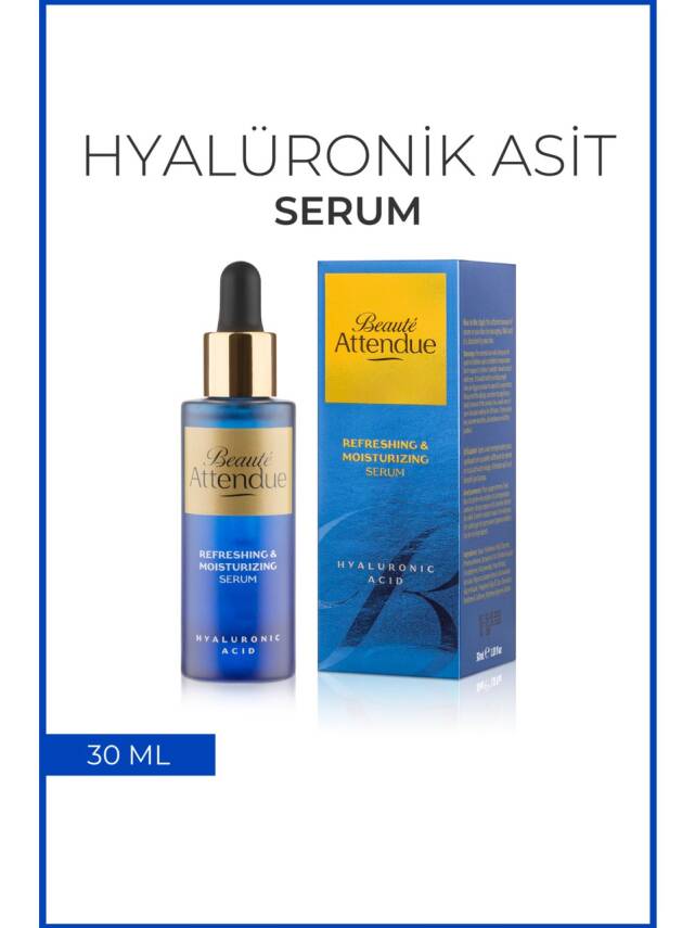 Beaute Attendue Hyaluronik Asit Yoğun Nemlendirici, Canlandırıcı Serumu (HYALURONİK ASİT %3) - 3