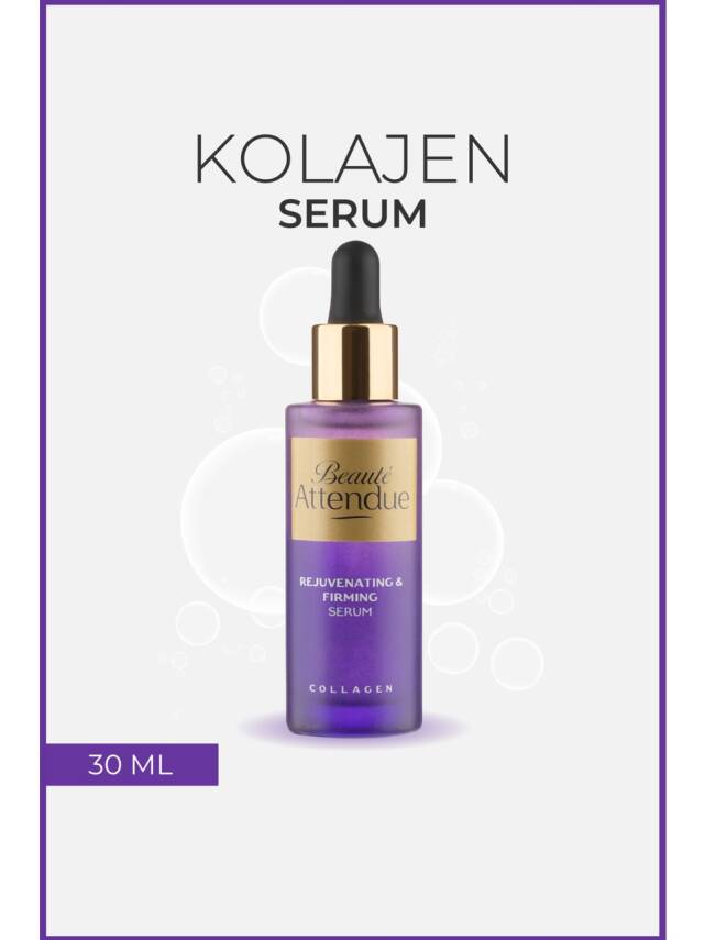 Beaute Attendue Kolajen, Yaşlanma Karşıtı, Gençleştirici, Cildi Sıkılaştırıcı Serum - 1