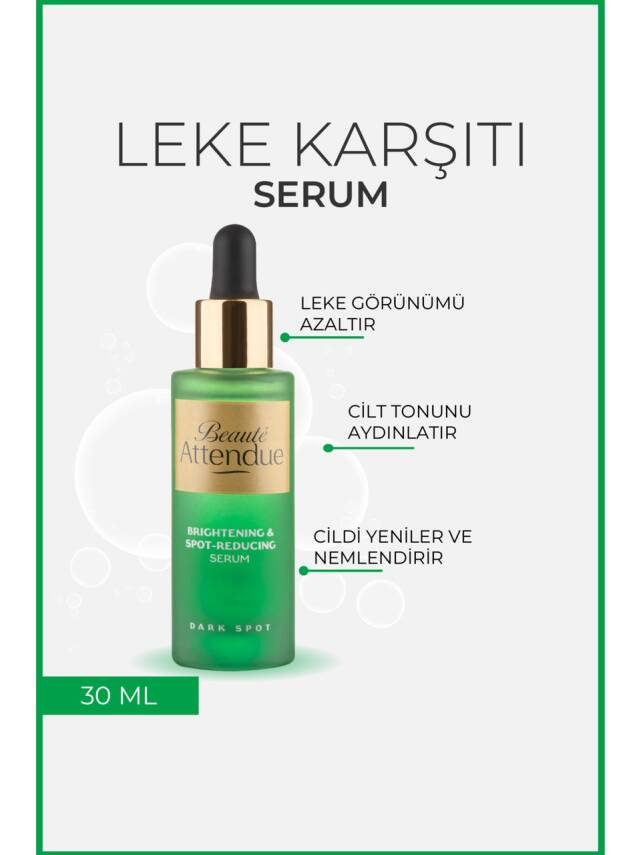 Beaute Attendue Leke Karşıtı, Aydınlatıcı, Arbutin Ve C Vitaminli Cilt Bakım Serumu - 2
