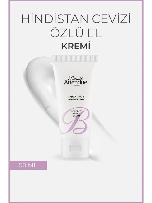 Beaute Attendue Nemlendirici Ve Besleyici Hindistan Cevizli El Kremi - 2