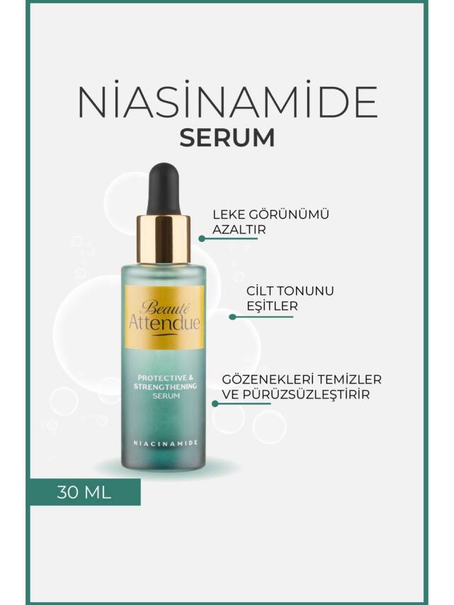 Beaute Attendue Niasinamide Cilt Bariyeri Güçlendirici Giderici Serum - 1