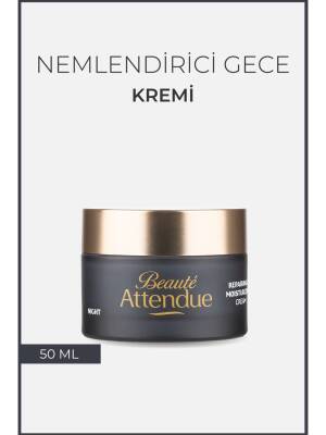 Beaute Attendue Onarıcı, Gece Boyu Cilt Yenileyici, Yaşlanma Karşıtı, Nemlendirici Gece Bakım Kremi - 1