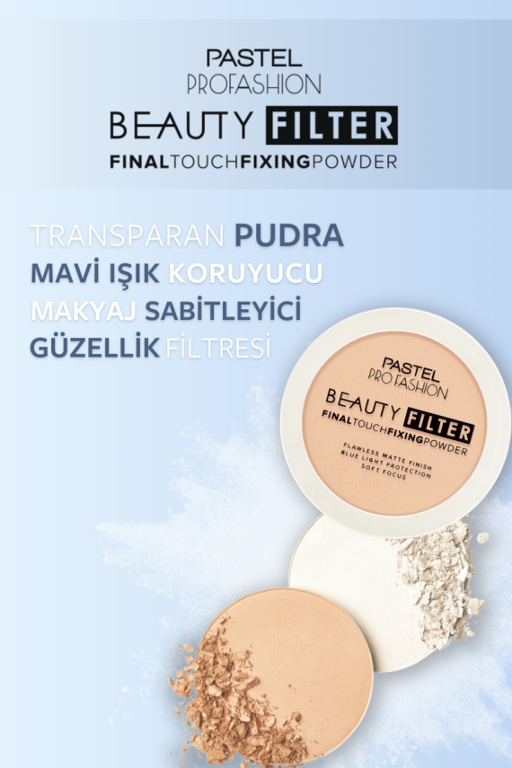 Pastel Beauty Filter Fixing Powder - Pudra 01 - 2