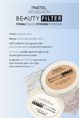 Pastel Beauty Filter Fixing Powder - Pudra 01 - 5