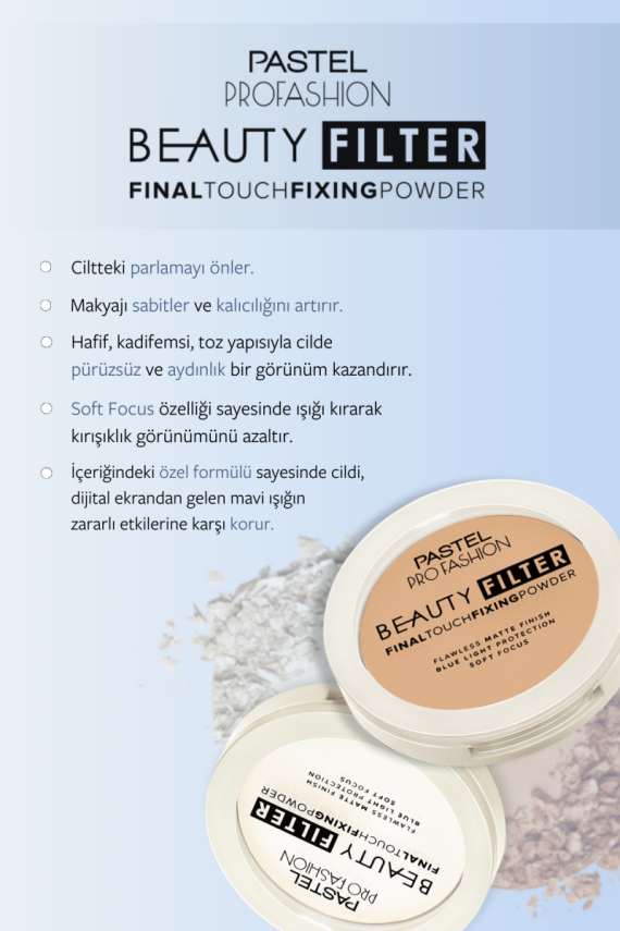 Pastel Beauty Filter Fixing Powder - Pudra 01 - 5