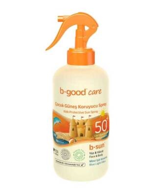 Bebek & Çocuk Güneş Spreyi Spf 50 Yüz & Vücut Için 150 ml - b-good care