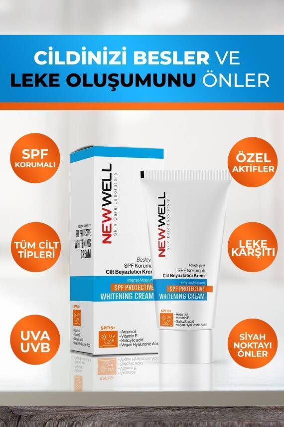 Besleyici SPF Korumalı Cilt Beyazlatıcı Krem 50ML - 2