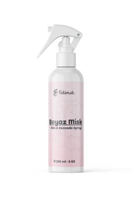 Beyaz Misk Oda Ve Kumaş Spreyi Seccade Spreyi Oda Kokusu Koku Çamaşır Spreyi 250ml - 2