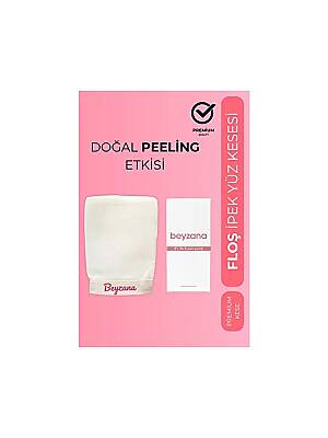 Beyzana Yüz Kesesi Floş Ipek Peeling Eldiveni Kadın ve Erkekler Için