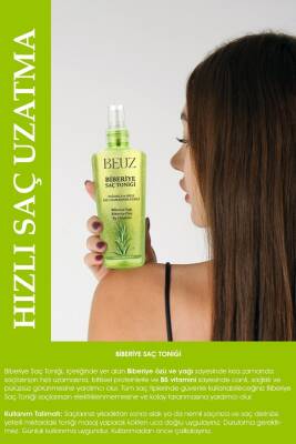 Biberiye Saç Toniği 200 ml Hızlı Ve Sağlıklı Saç Uzatma Etkili - 5