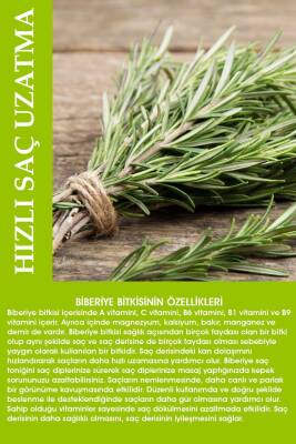 Biberiye Saç Toniği 200 ml Hızlı Ve Sağlıklı Saç Uzatma Etkili - 7