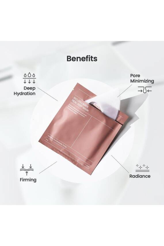 Bio-collagen Real Deep Mask, Derinlemesine Nemlendirici Yüz Maskesi 1 Adet - 4