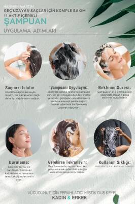 Biotin Ve Niacinamide Içerikli,dökülen Ve Geç Uzayan Saçlar Için 11 Aktifli Dökülme Karşıtı Şampuan - 6