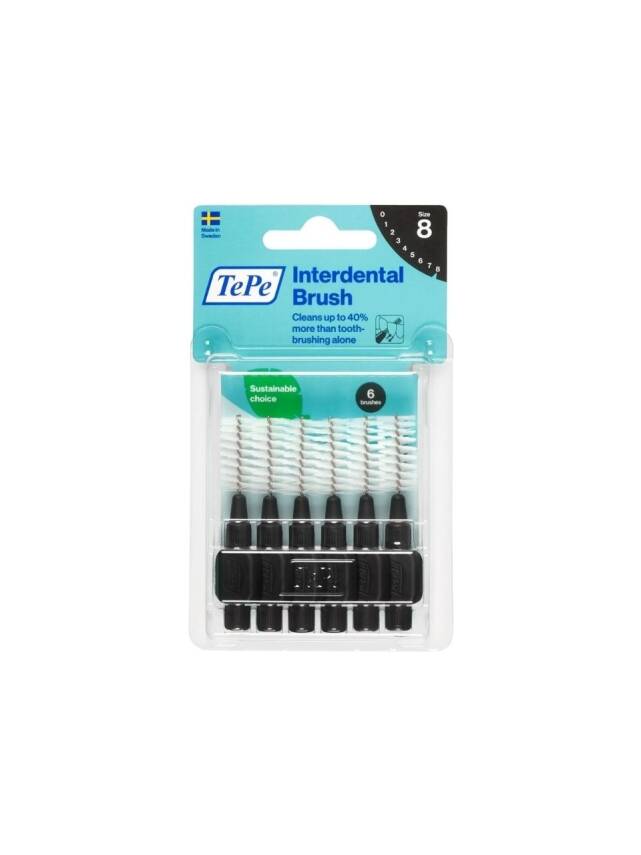 Blister Arayüz Fırçası Siyah 1,5mm 6lı T192 - 1