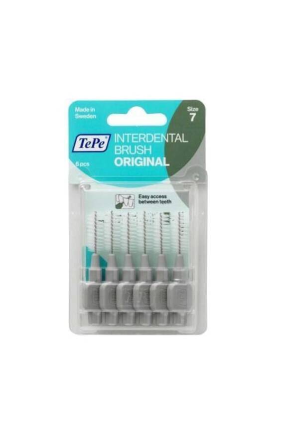 Blisterli Arayüz Fırçası 6 Lı Gri Delist - 1