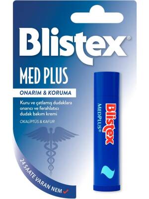 Blistex MedPlus Stick Kuruyan ve Çatlayan Dudaklara Yoğun Bakım Kremi - 1