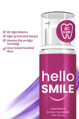 Böğürtlen Aromalı 4d Beyazlatıcı Diş Jeli - 3