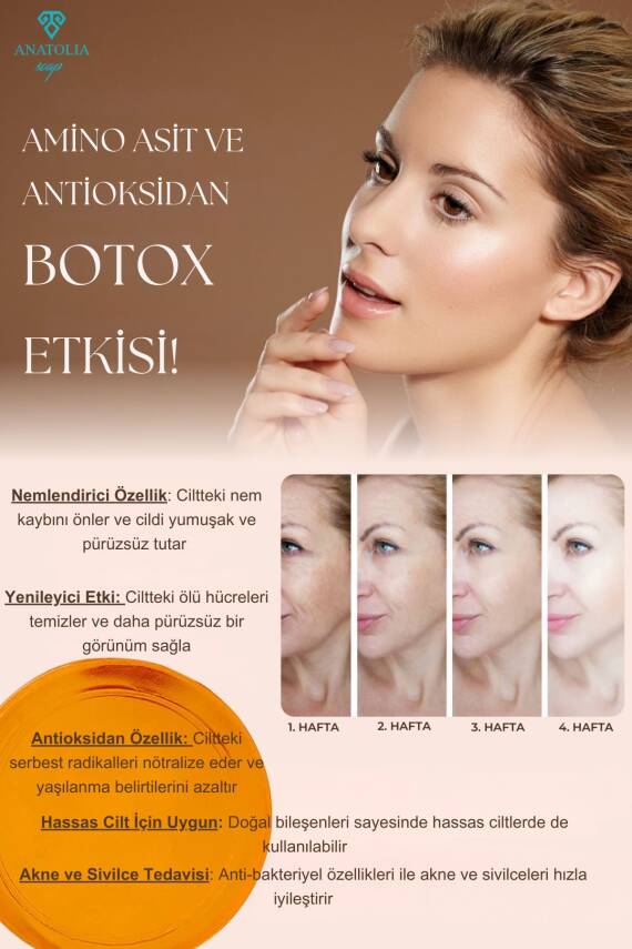 Botox Sabun Botoks Ciltteki Lekeleri Giderici Aydınlatıcı Bal Özlü - 2