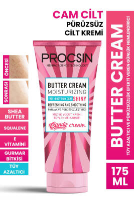 Butter Cream Tüy İnceltici Ve Pürüzsüzlük Efekti Veren Günlük Nemlendirici 175 ml - 1