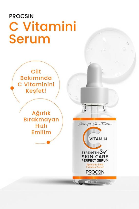 C Vitamini Aydınlatıcı Ve Ton Eşitleyici Bakım Serumu 20ml - 2