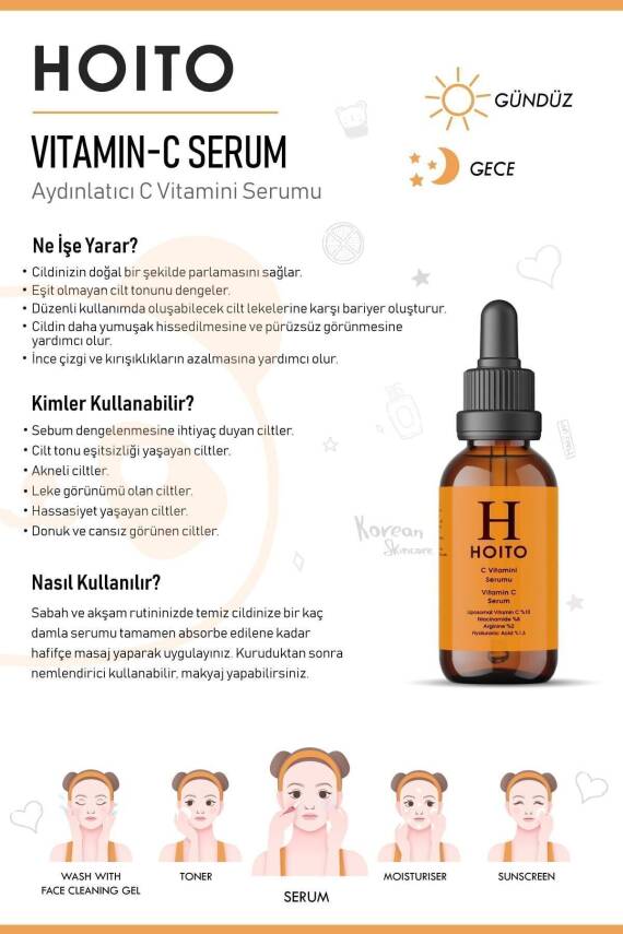 C Vitamini Serumu 30ml - Ton Eşitleyici Ve Aydınlatıcı - Liposomal Vitamin C % 10 - 3
