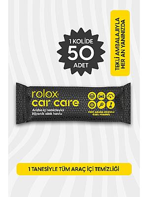 Car Care -50 Paket - Araba Içi Temizleyici Hijyenik Islak Havlu - 2