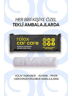 Car Care -50 Paket - Araba Içi Temizleyici Hijyenik Islak Havlu - 3