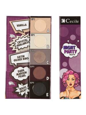Cecile Eyeshadow Palette Far Paleti Ep01 - 2