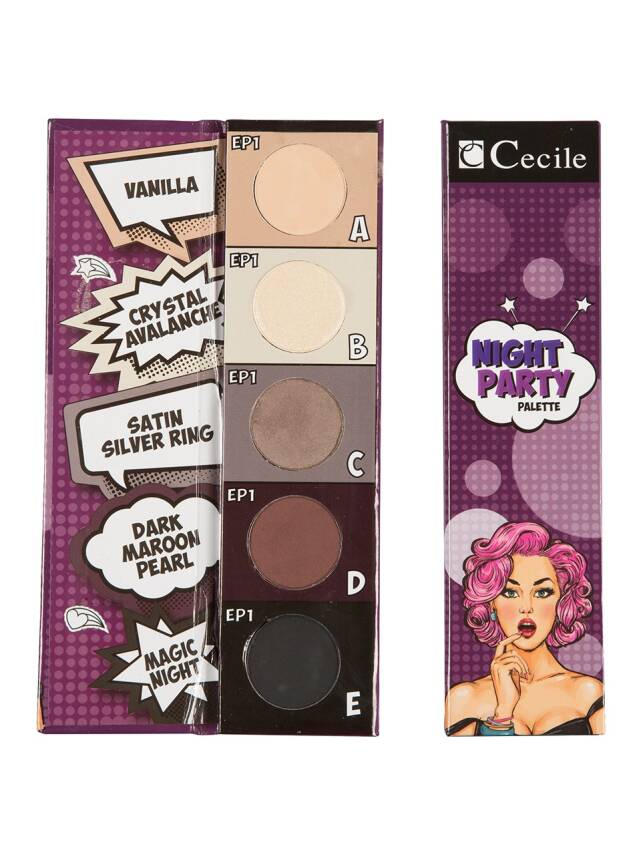 Cecile Eyeshadow Palette Far Paleti Ep01 - 3