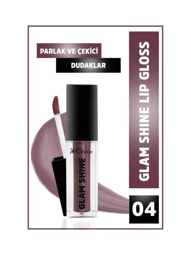 Cecile Glam Shine Dudak Parlatıcısı 04 - 1
