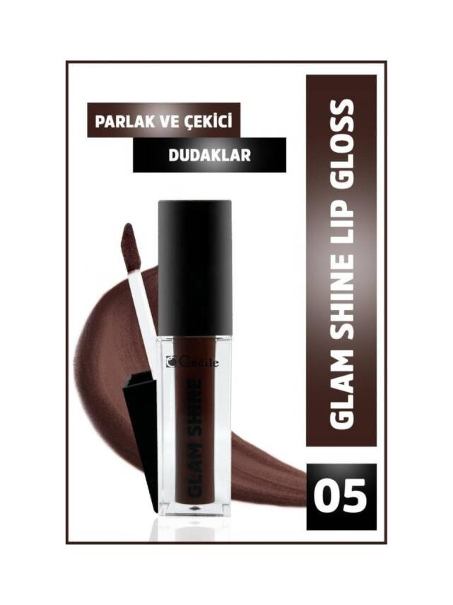 Cecile Glam Shıne Lip Gloss 05 - 1