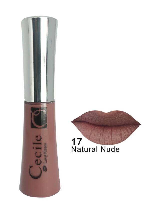 Cecile Kalıcı Mat Ruj Long Kisses Lipgloss 17 - 1