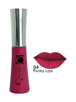 Cecile Kalıcı Mat Ruj / Long Kisses Lipgloss 04