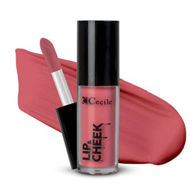 Cecile lip and cheek 02 - Cecile