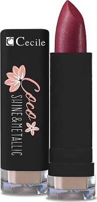 Cecile Ruj - Cecile Coco Shine Metallic Lipstick 04 - Cecile