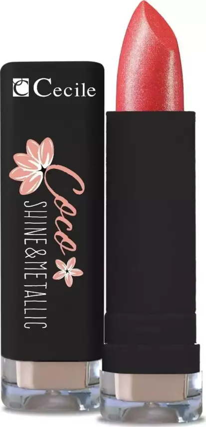 Cecile Ruj - Coco Shine Metallic Lipstick 05 - 1