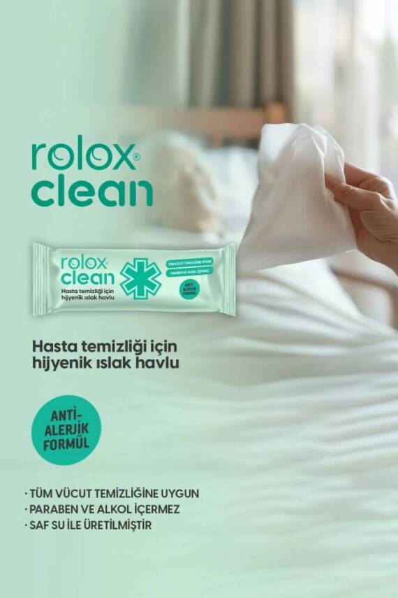 Clean - 50 Paket – Hasta Temizliği Için Hijyenik Islak Havlu - 1